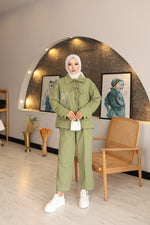 Galeriyi görüntüleyiciye yükle: Sima Rose Coord Takım Pantolon Ceket Takımı
